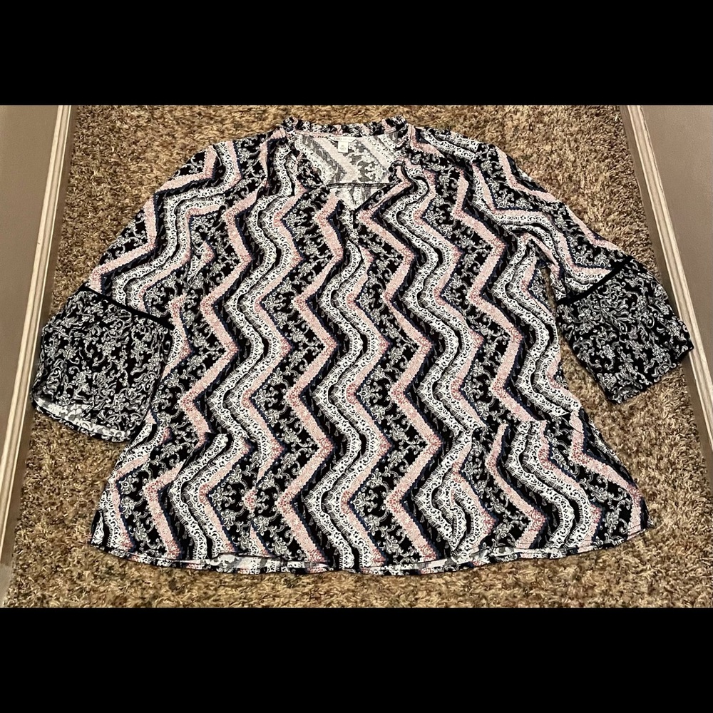Pink & Black Cato Blouse